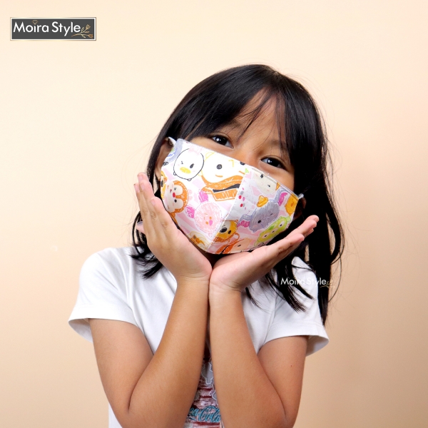 Findyka com Masker Naila Anak 3 Layer Tsum Tsum